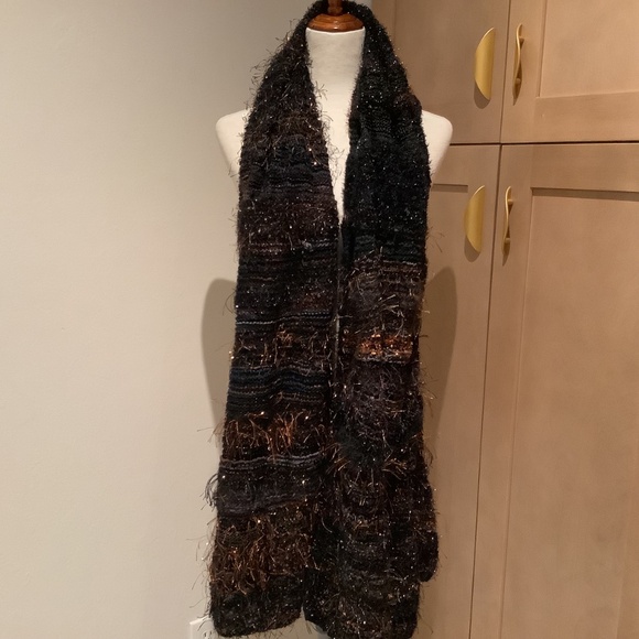 Handmade Unique Blanket Scarf Wrap - Picture 3 of 12